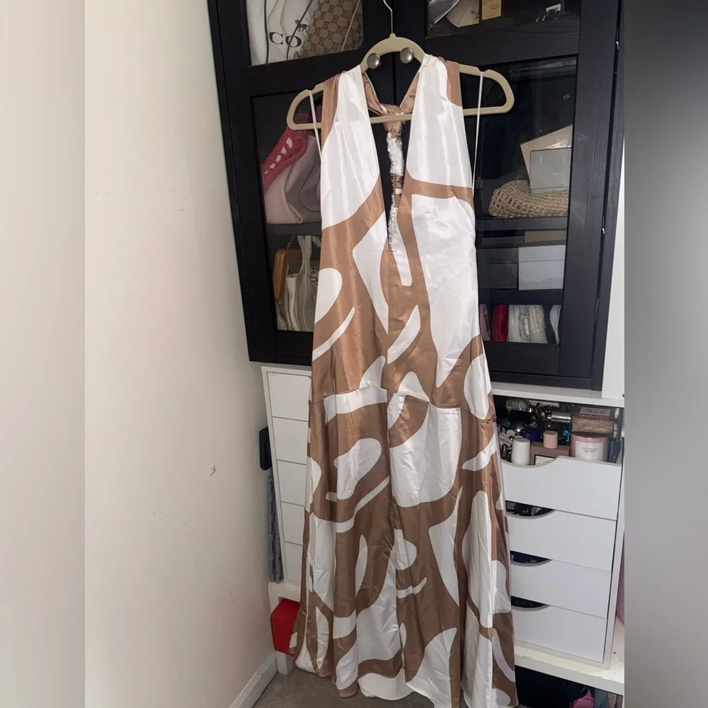 Parker The Nia Abstract-Print Sleeveless Maxi Dress - Picture 2 of 7